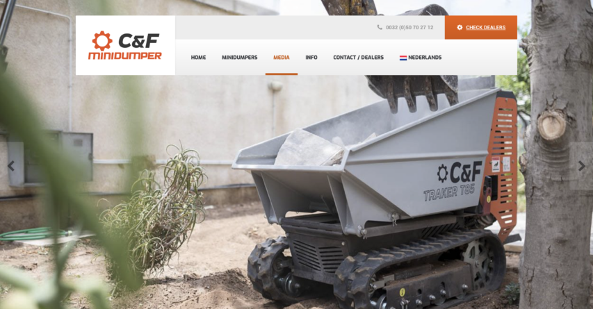 Mini Dumper Vlaanderen – Wallonië
